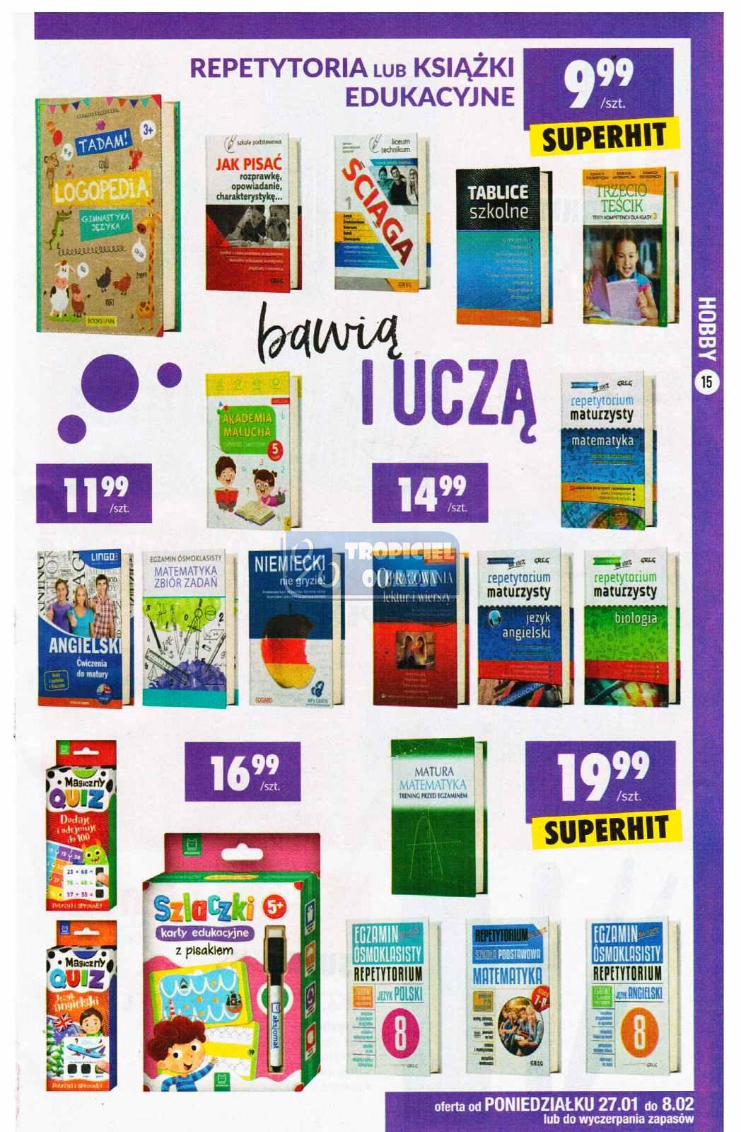 Gazetka promocyjna Biedronka str. 15