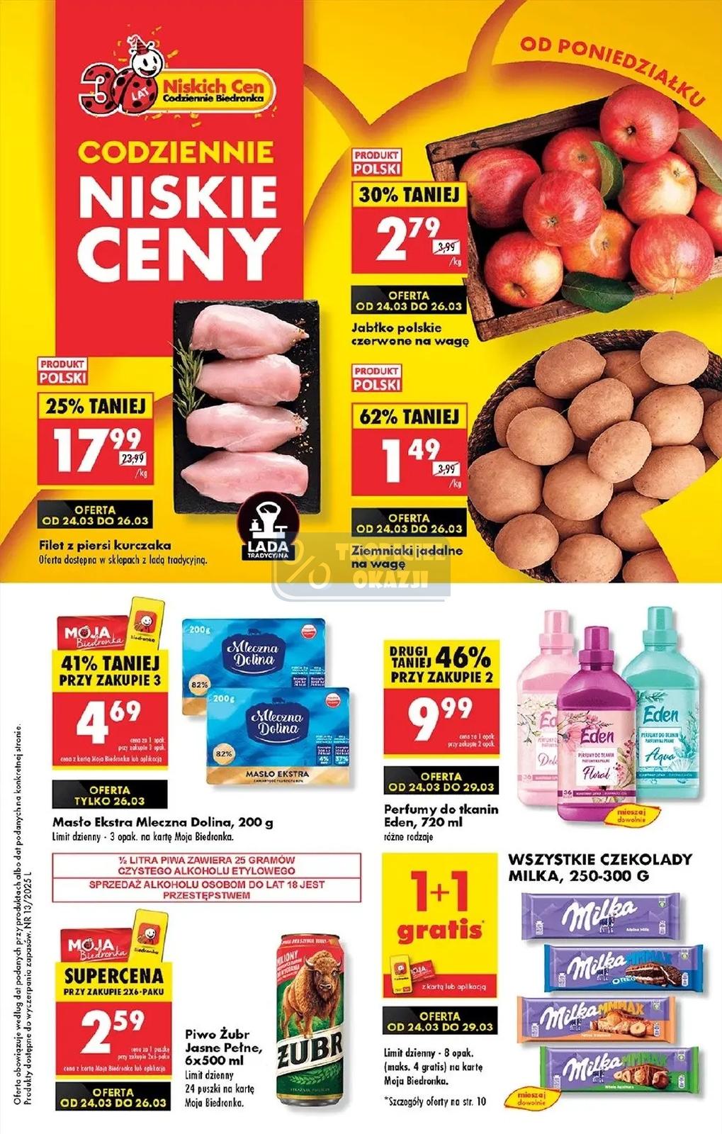 Gazetka promocyjna Biedronka str. 1