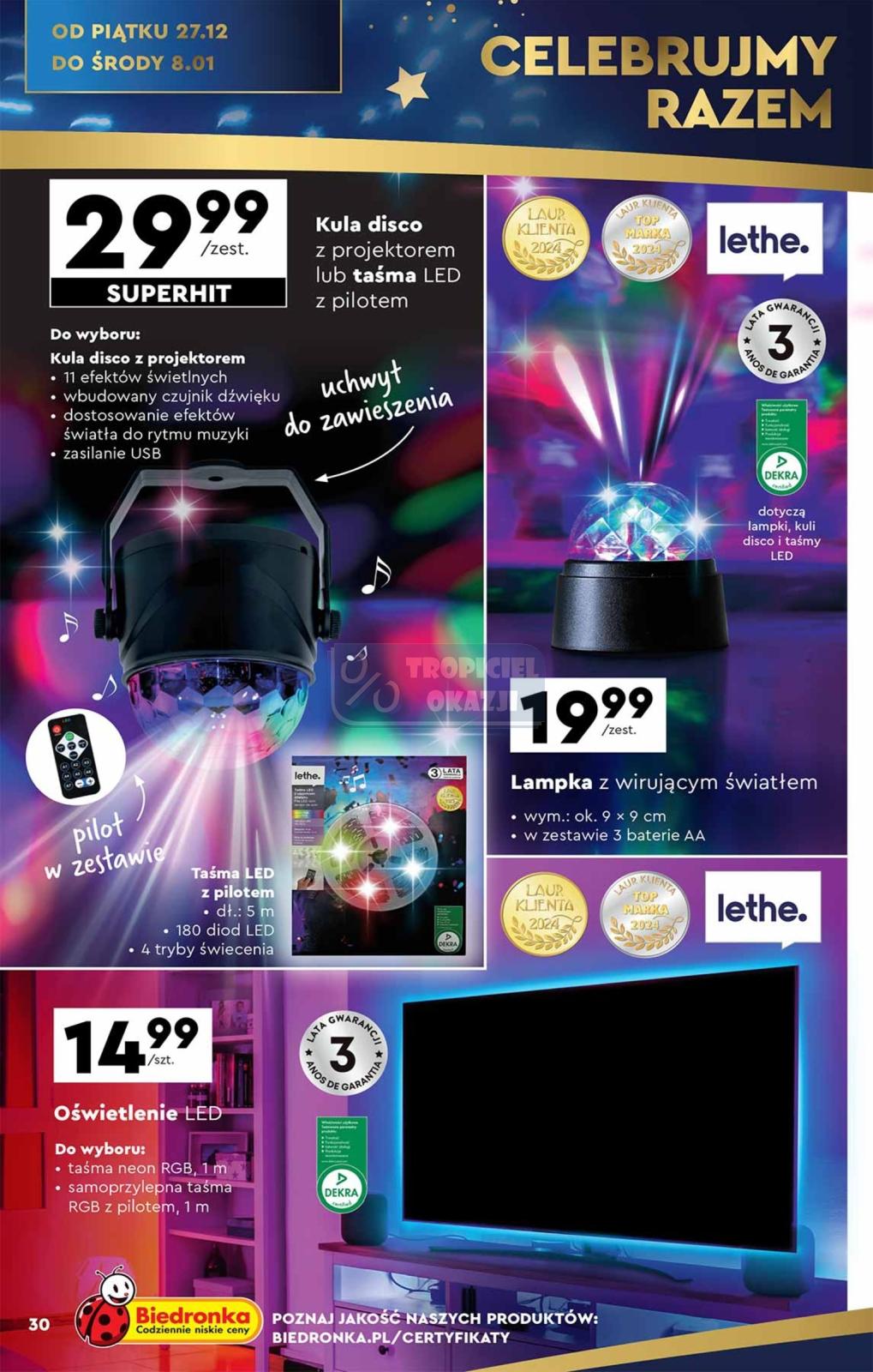 Gazetka promocyjna Biedronka str. 30