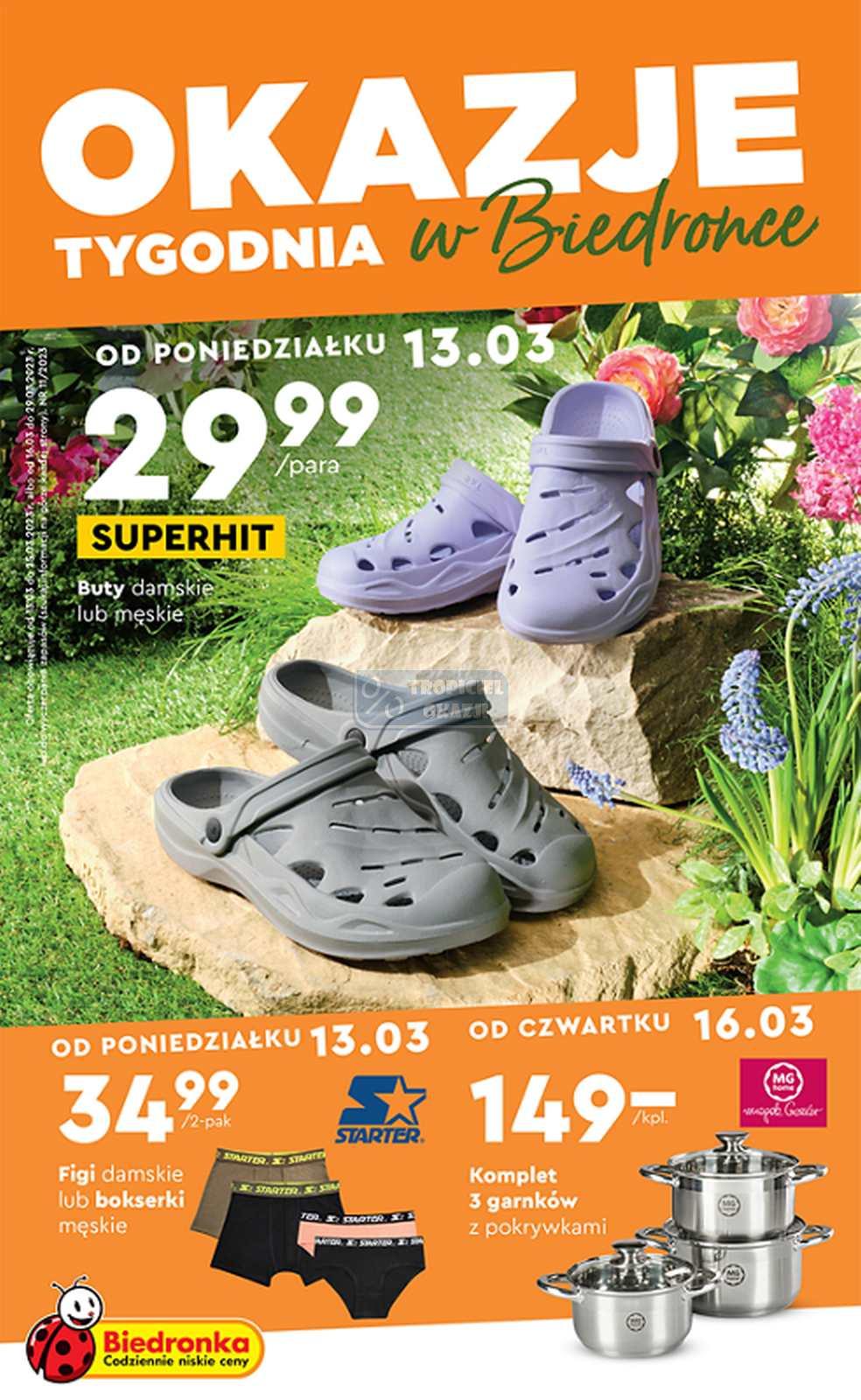 Gazetka promocyjna Biedronka str. 1