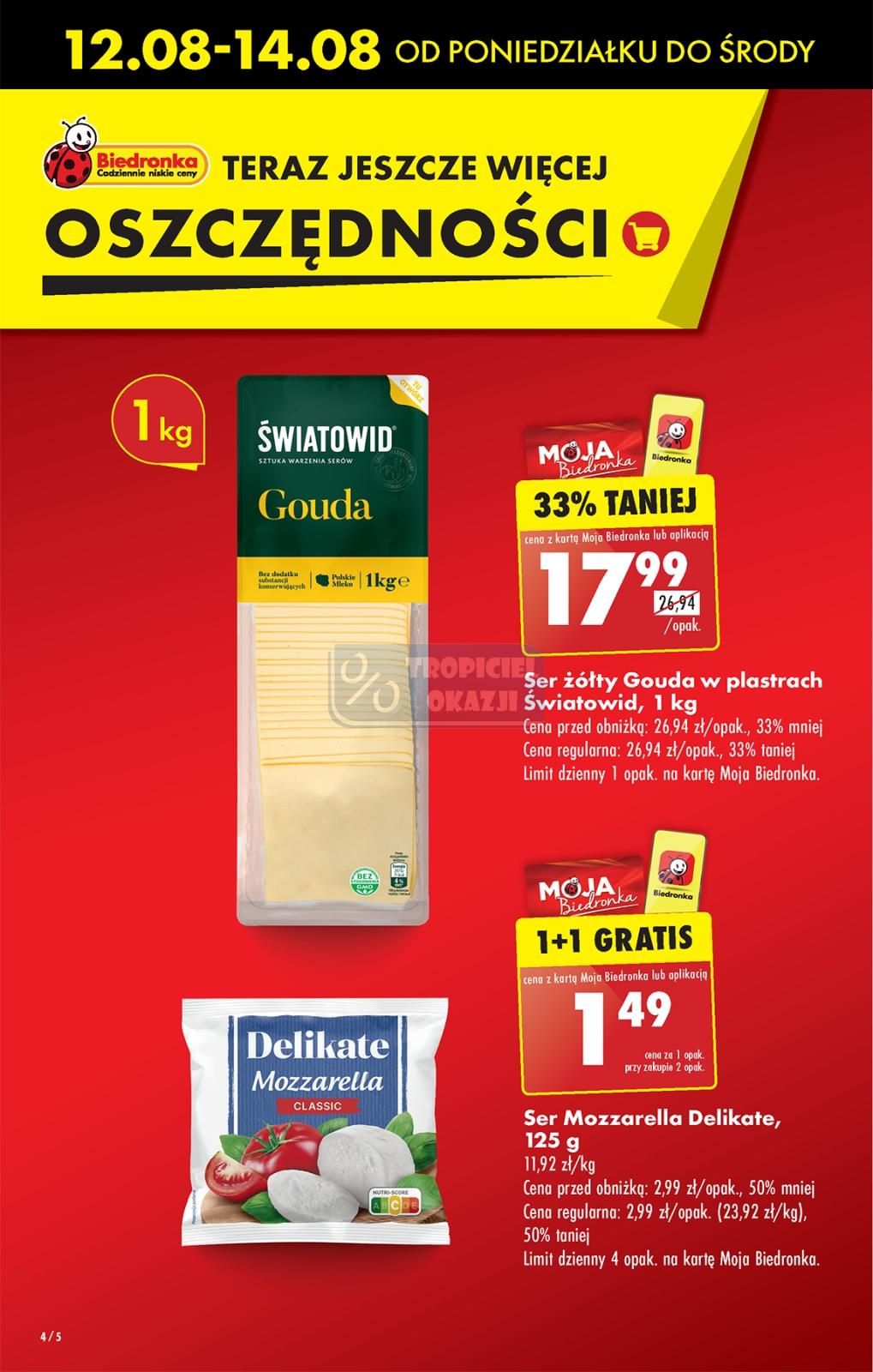 Gazetka promocyjna Biedronka str. 4