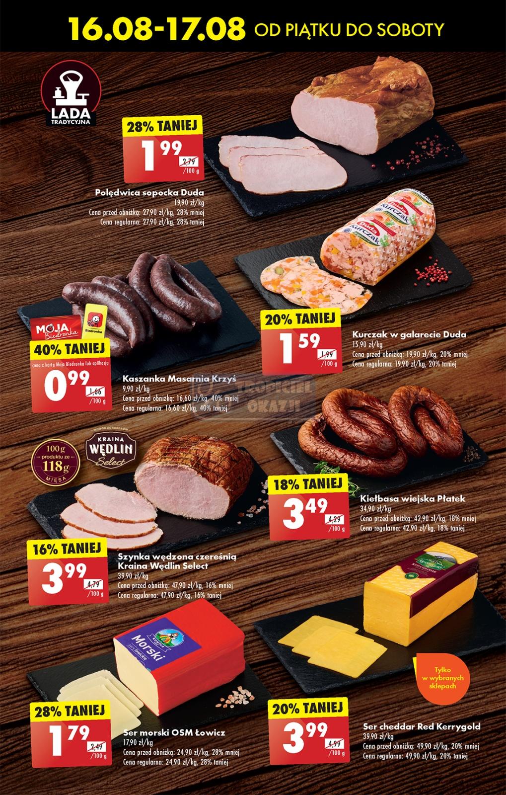 Gazetka promocyjna Biedronka str. 17