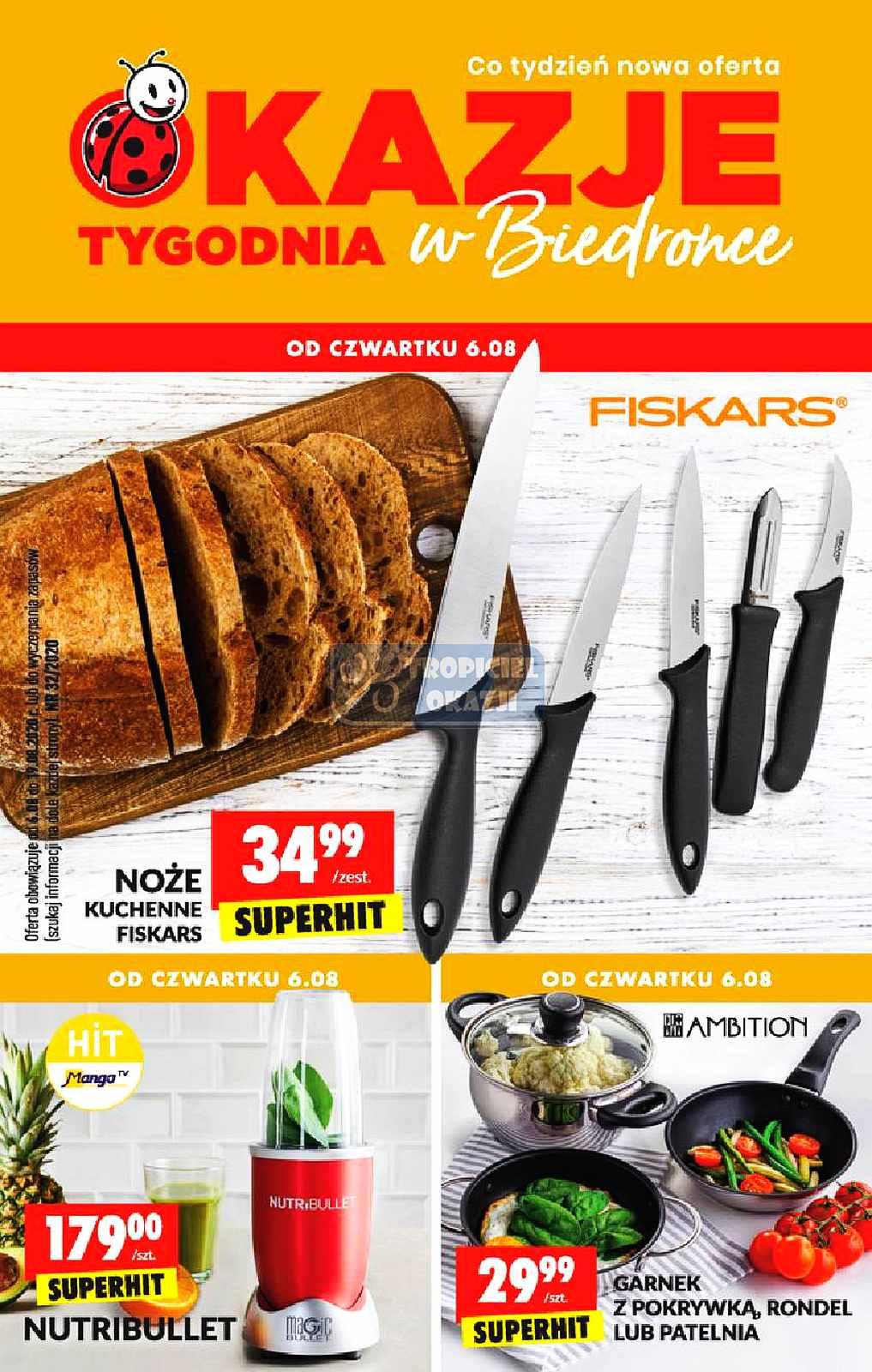 Gazetka promocyjna Biedronka str. 1