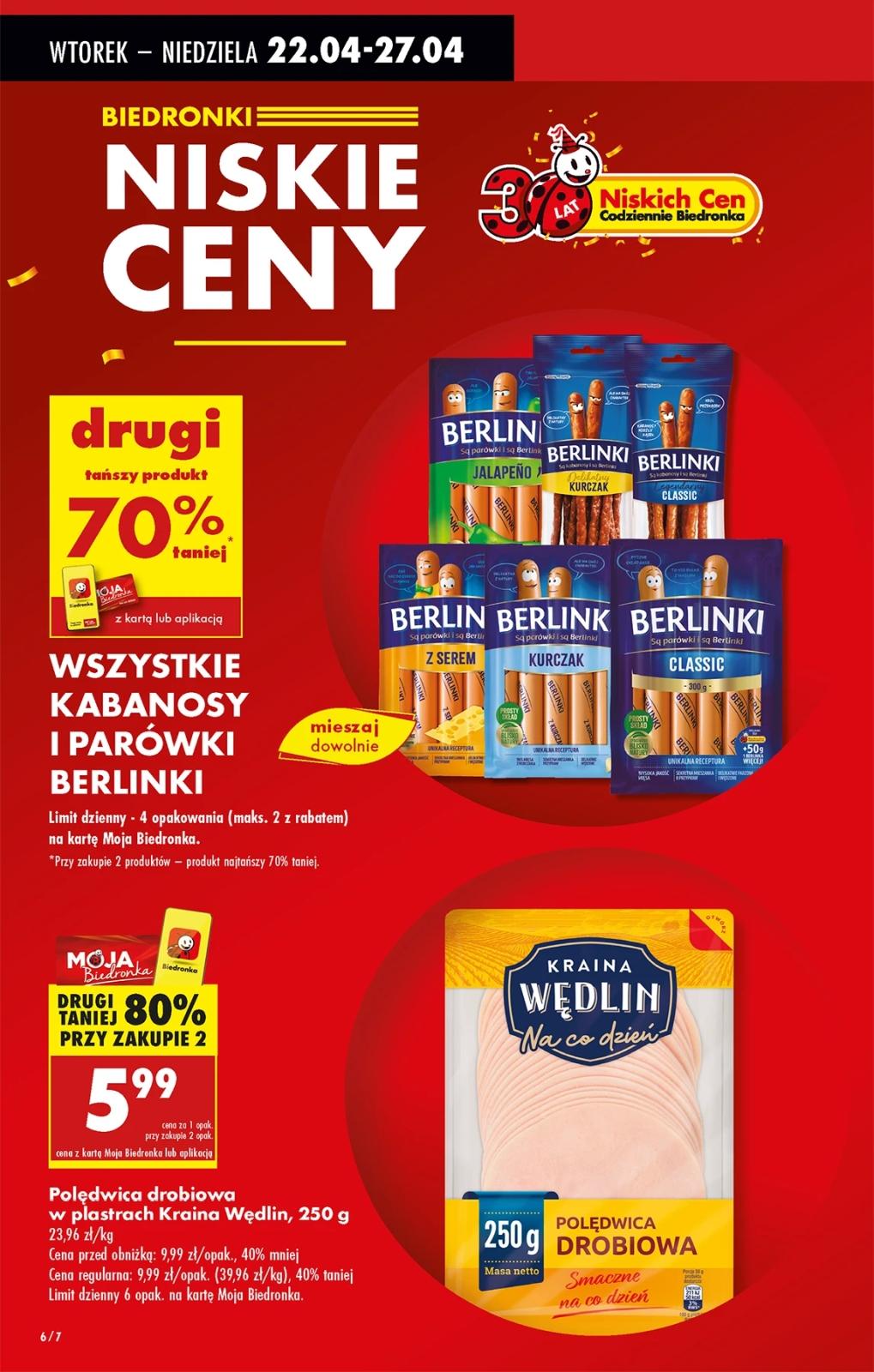 Gazetka promocyjna Biedronka str. 6