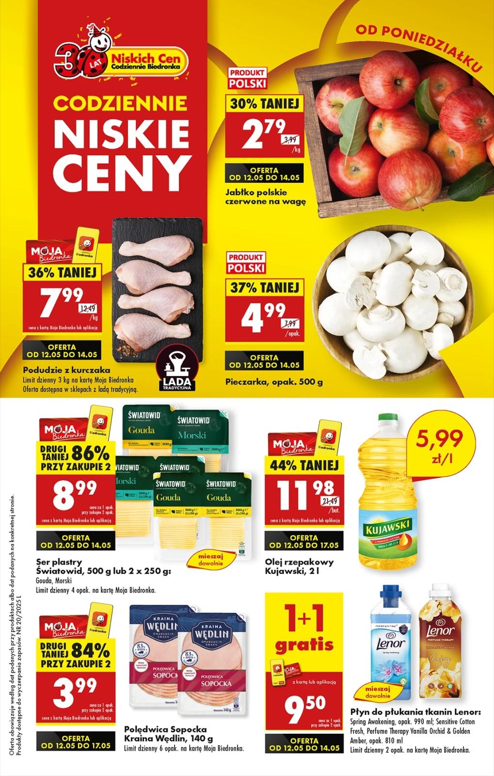 Gazetka promocyjna Biedronka str. 1