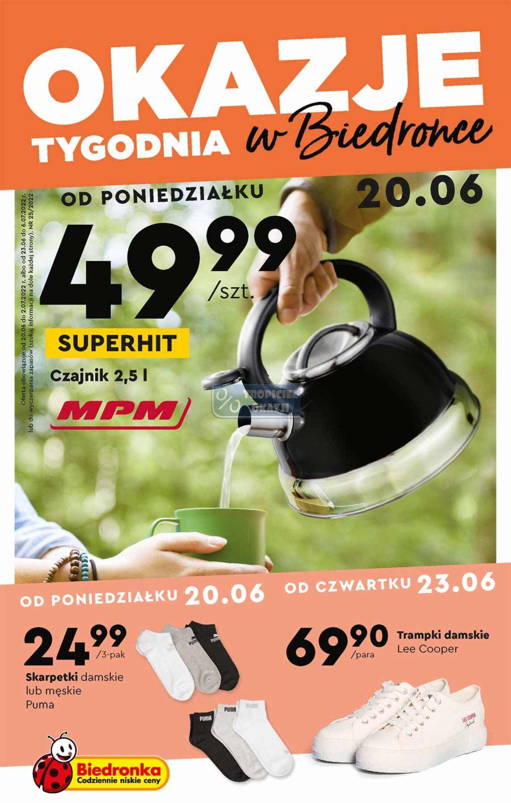 Gazetka promocyjna Biedronka str. 1