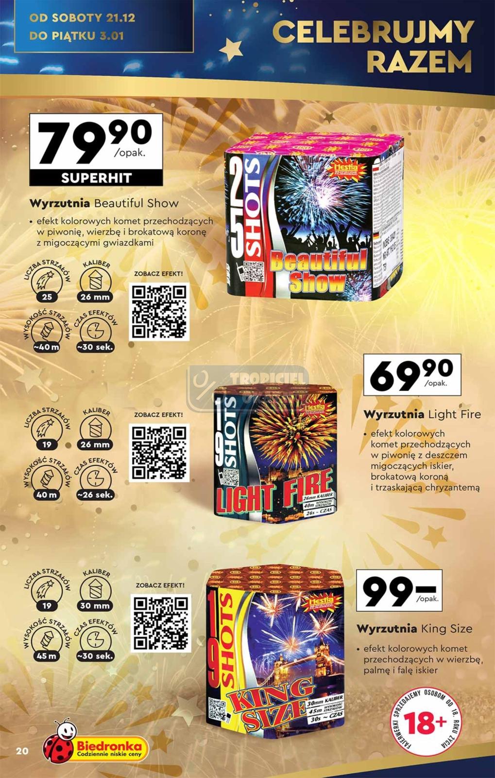 Gazetka promocyjna Biedronka str. 20
