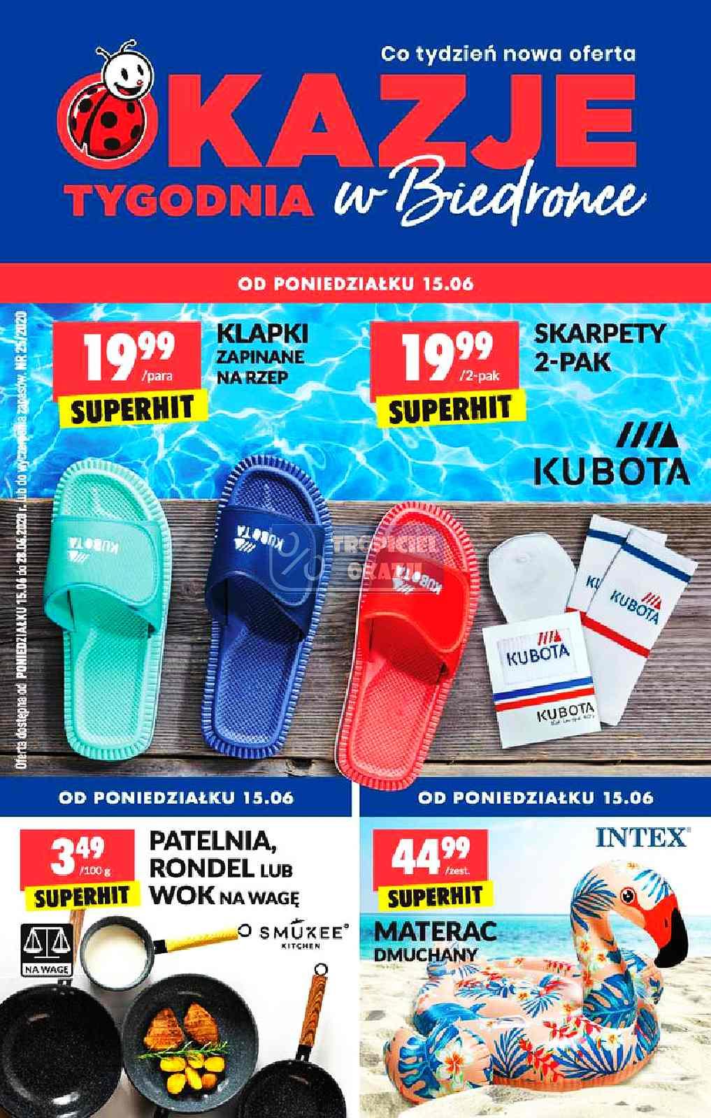 Gazetka promocyjna Biedronka str. 1