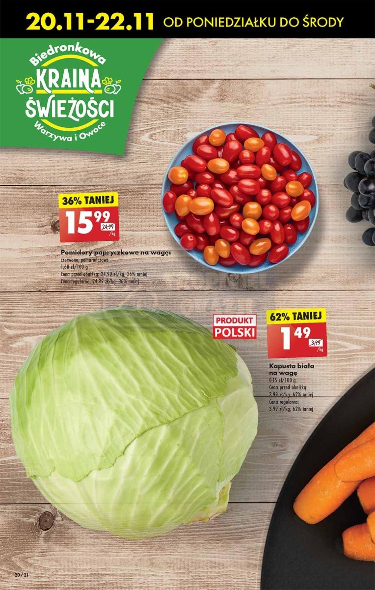 Gazetka promocyjna Biedronka str. 20