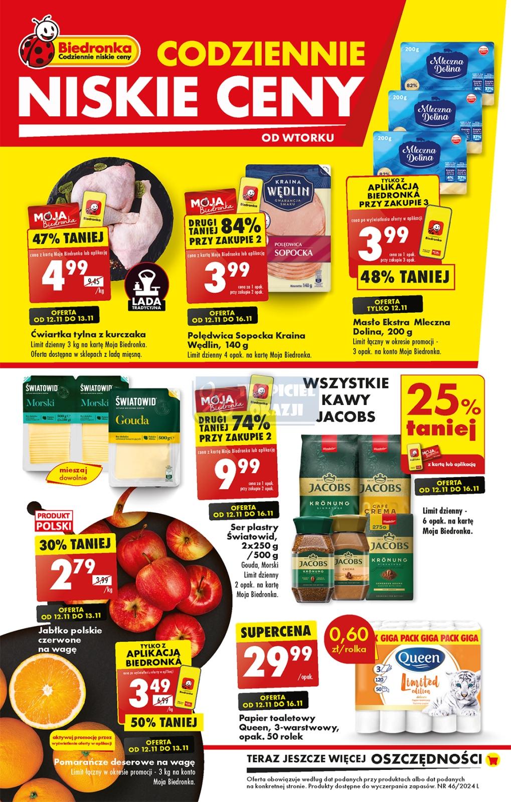 Gazetka promocyjna Biedronka str. 1