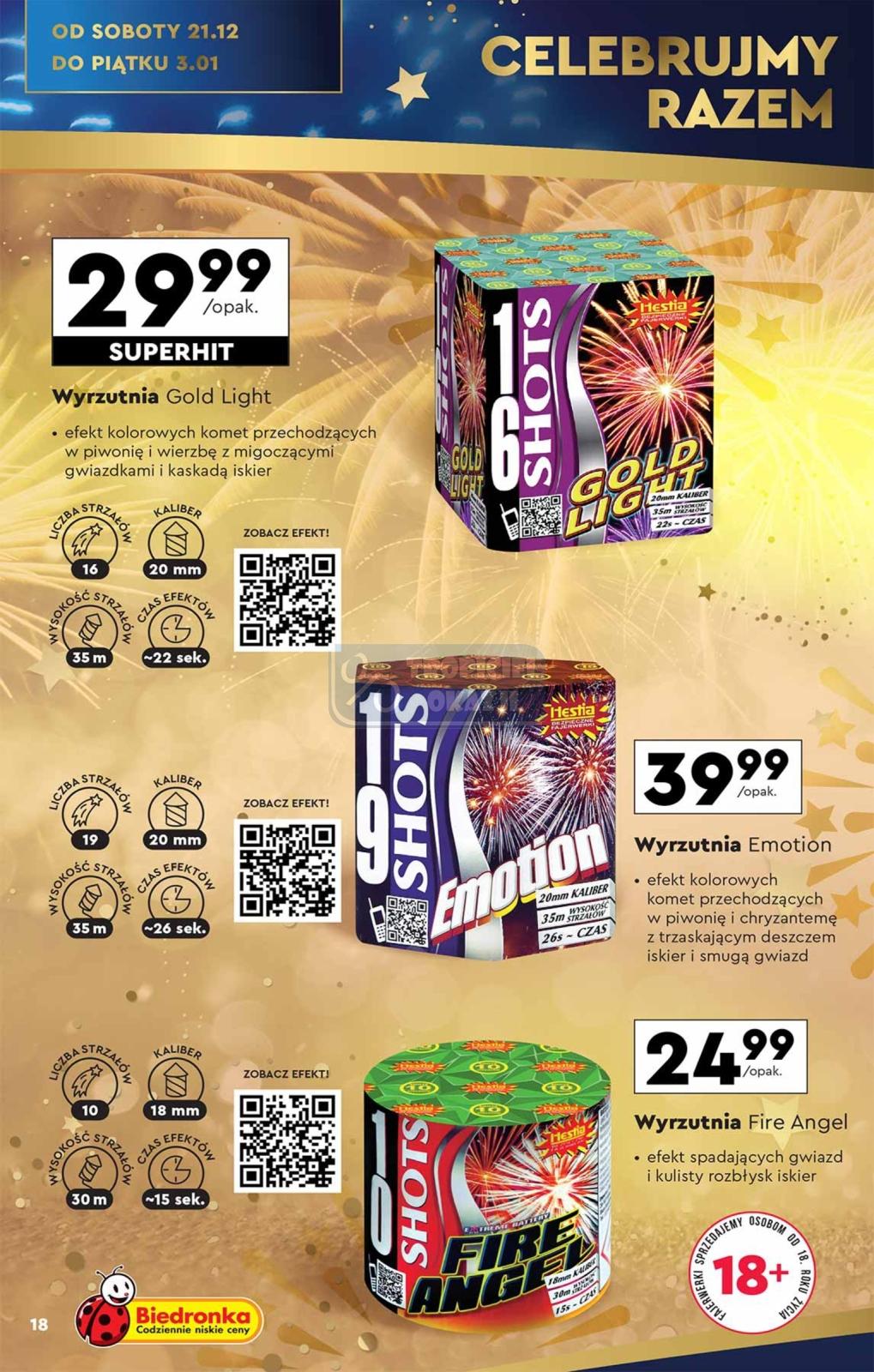 Gazetka promocyjna Biedronka str. 18