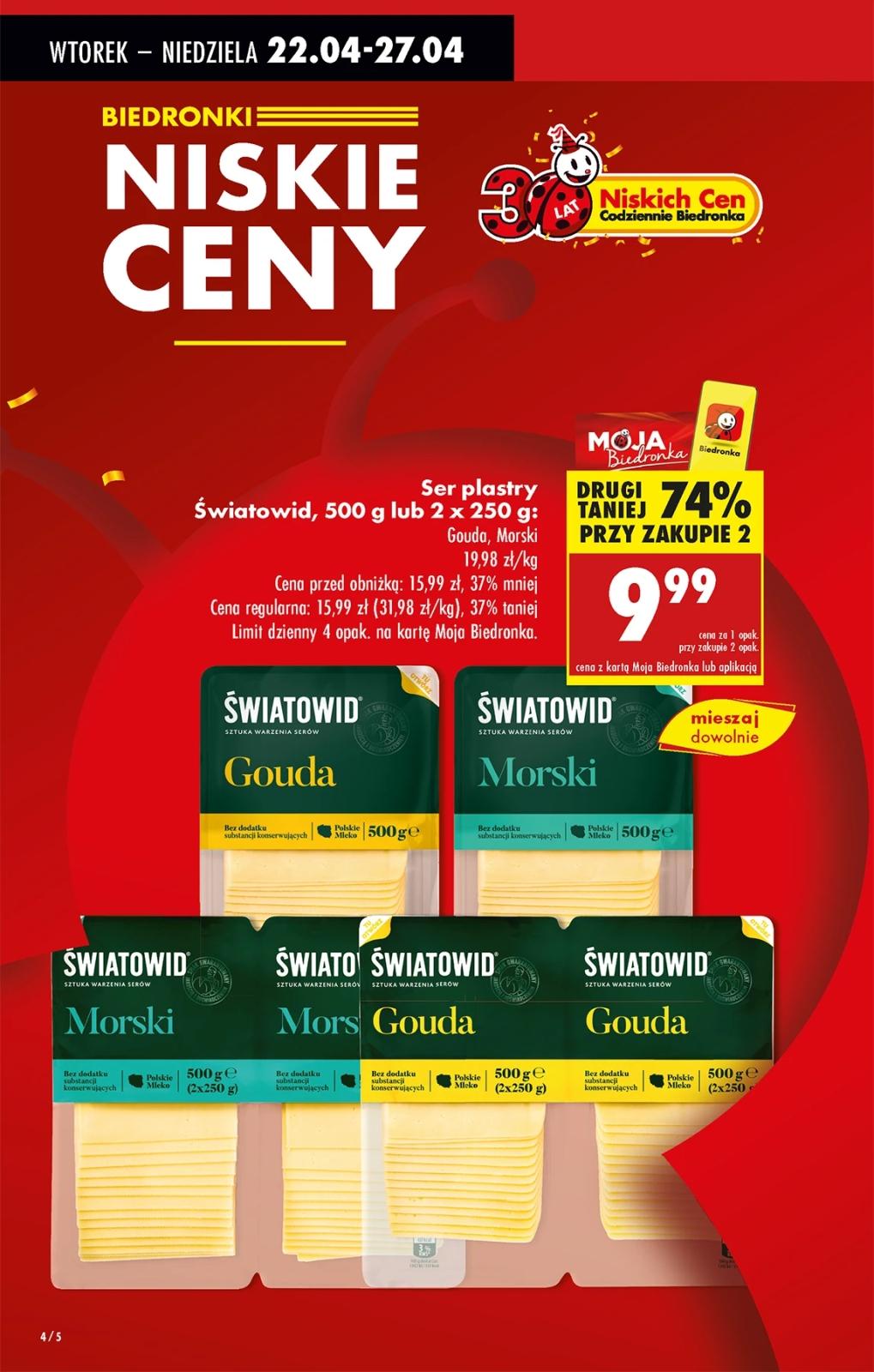 Gazetka promocyjna Biedronka str. 4