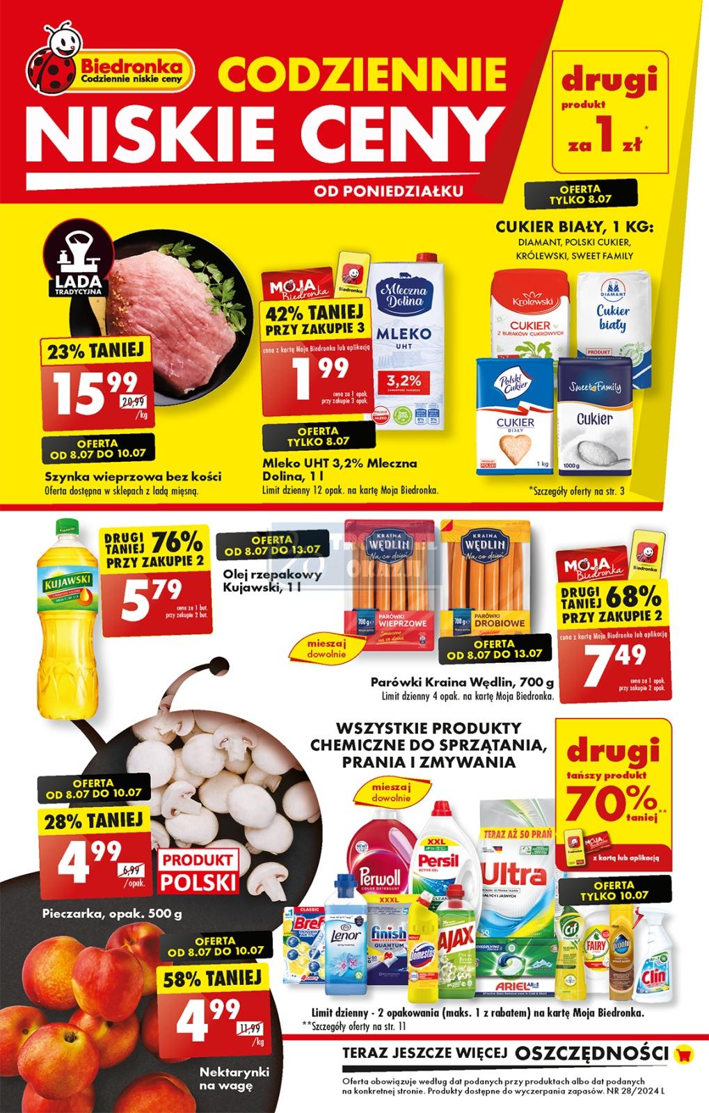 Gazetka promocyjna Biedronka str. 1