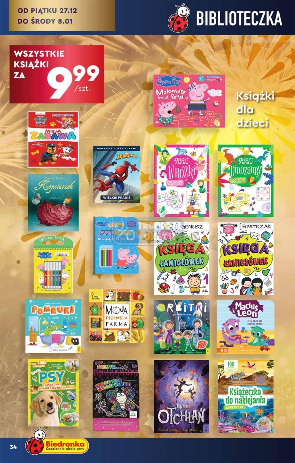 Gazetka promocyjna Biedronka str. 34