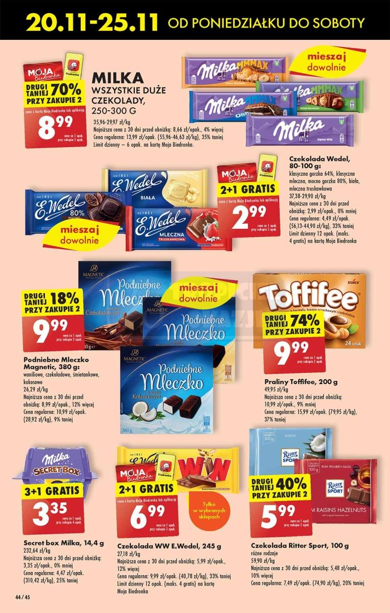 Gazetka promocyjna Biedronka str. 44