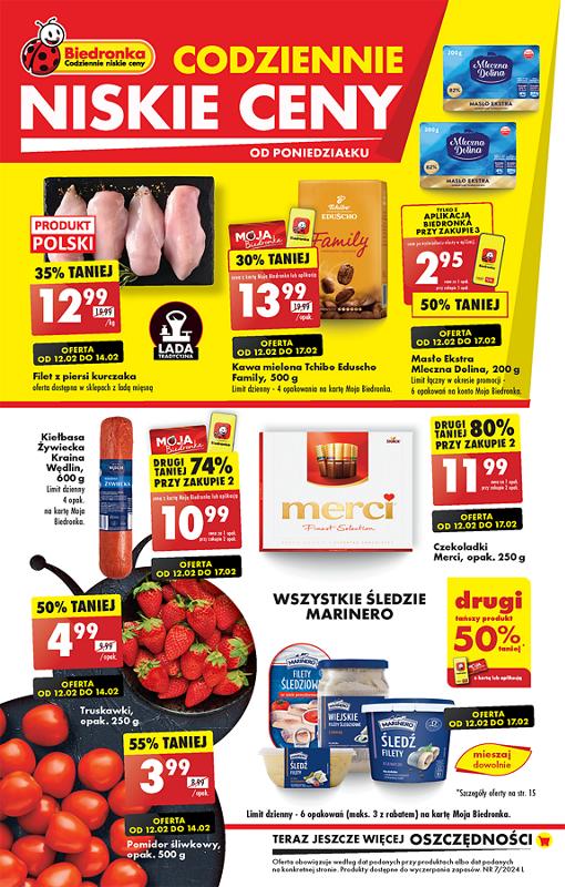 Gazetka promocyjna Biedronka str. 1