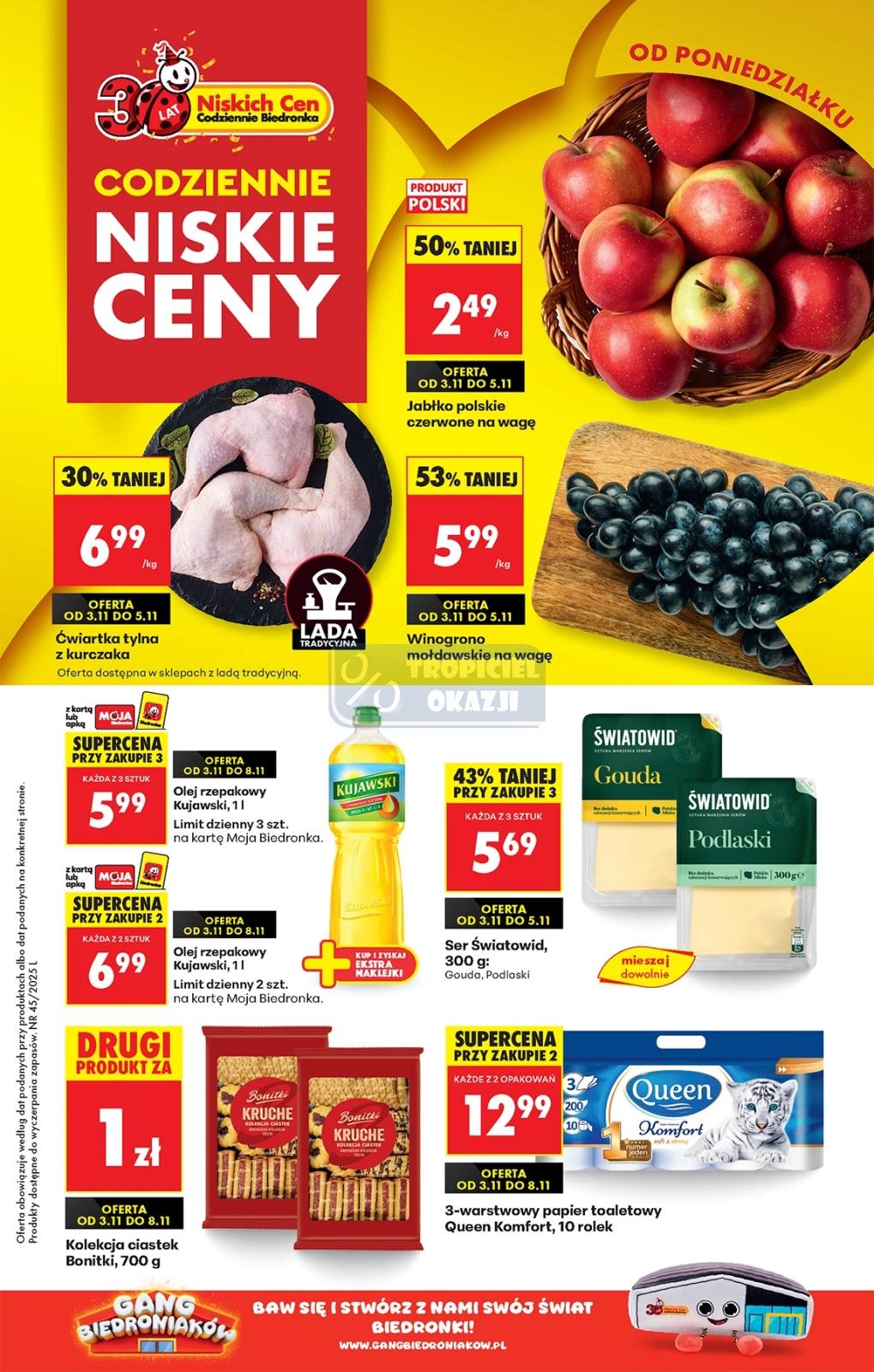 Gazetka promocyjna Biedronka str. 1