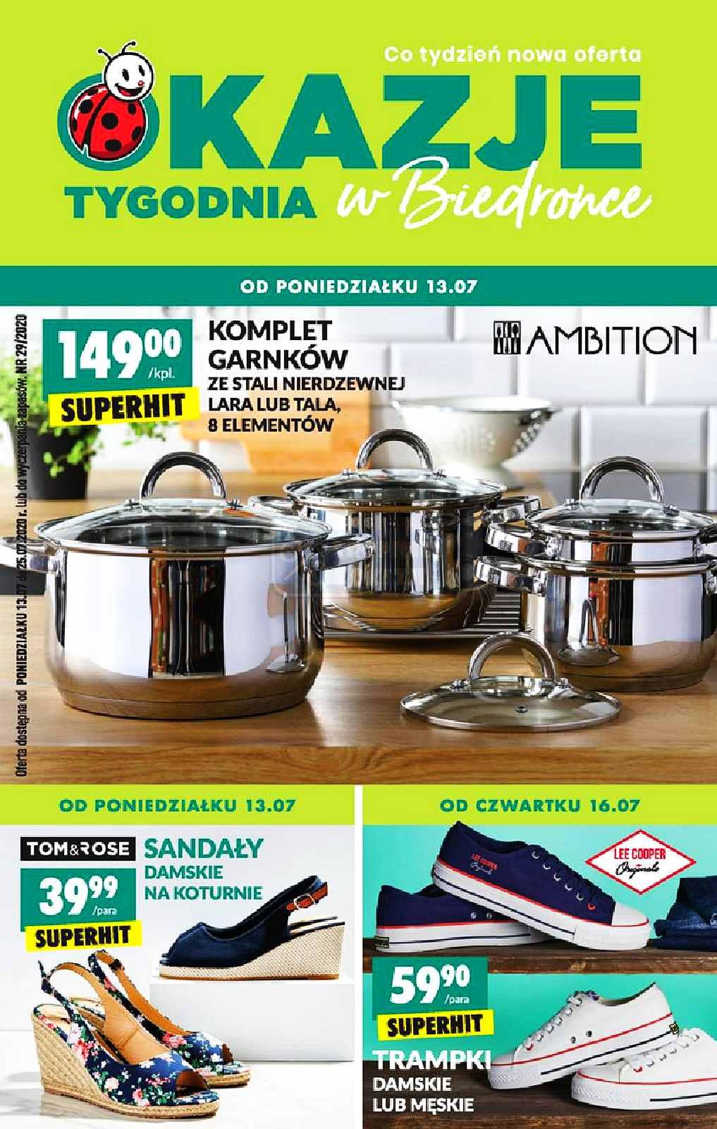 Gazetka promocyjna Biedronka str. 1