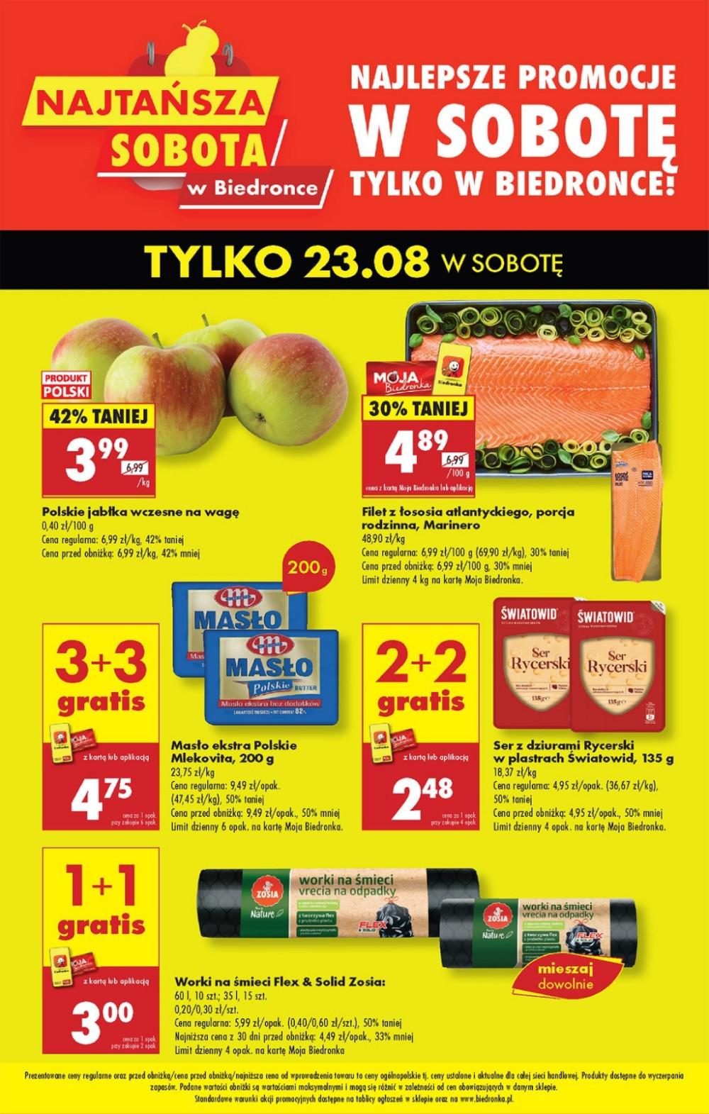 Gazetka promocyjna Biedronka str. 1
