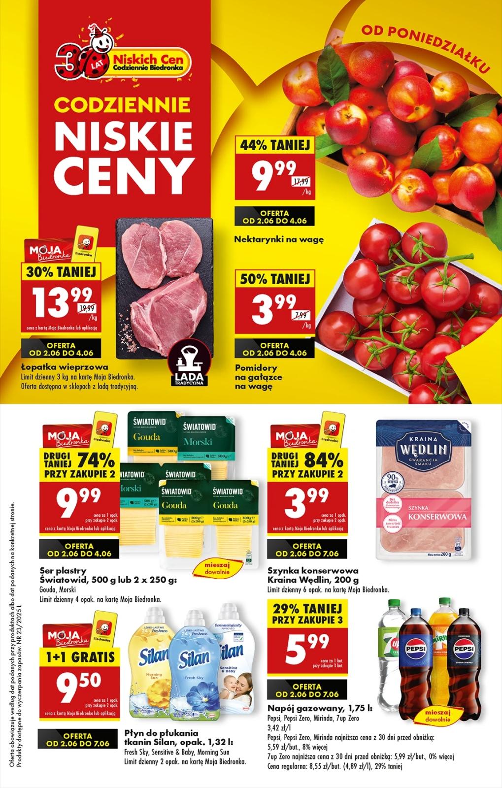 Gazetka promocyjna Biedronka str. 1