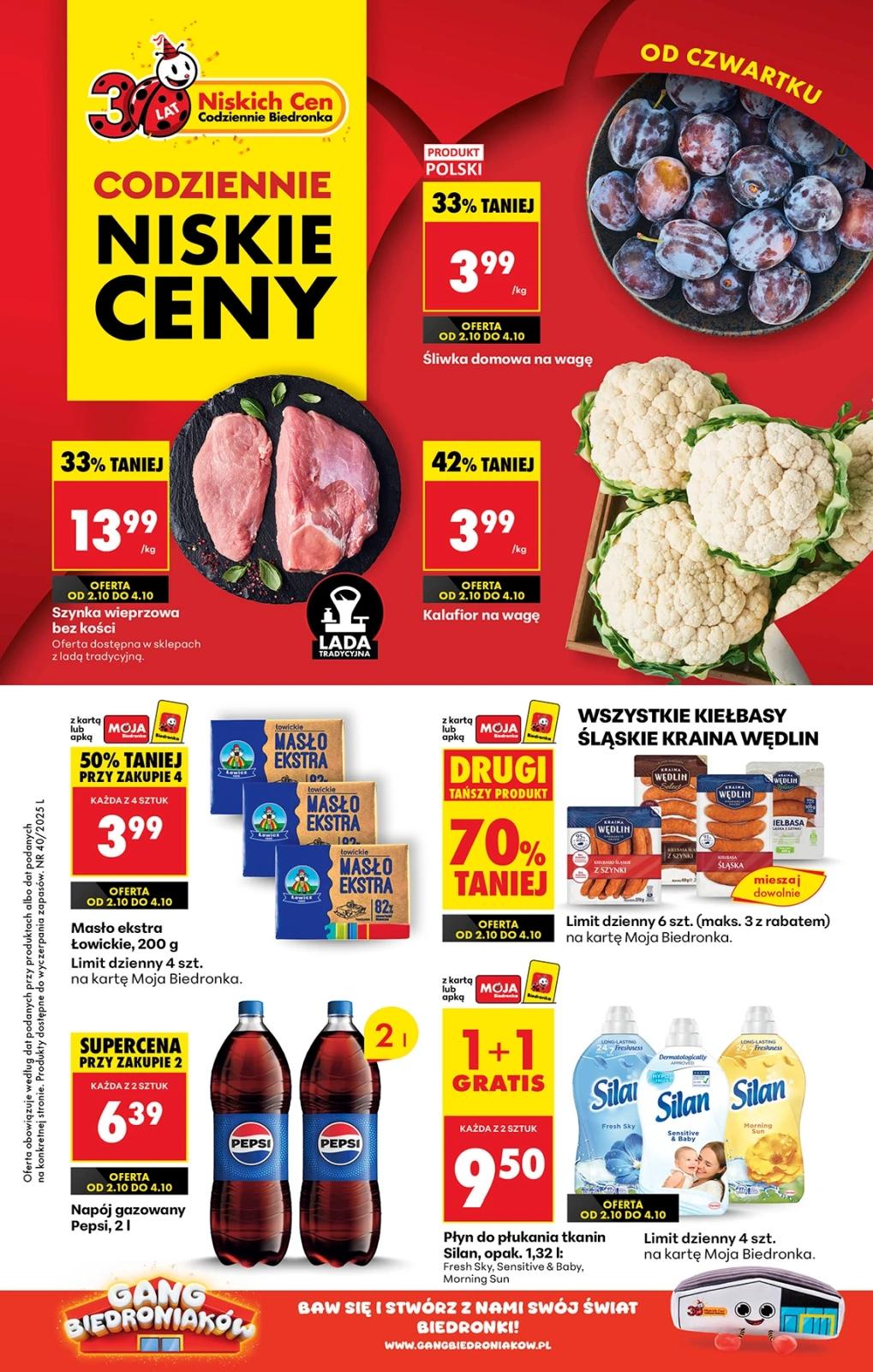 Gazetka promocyjna Biedronka str. 1