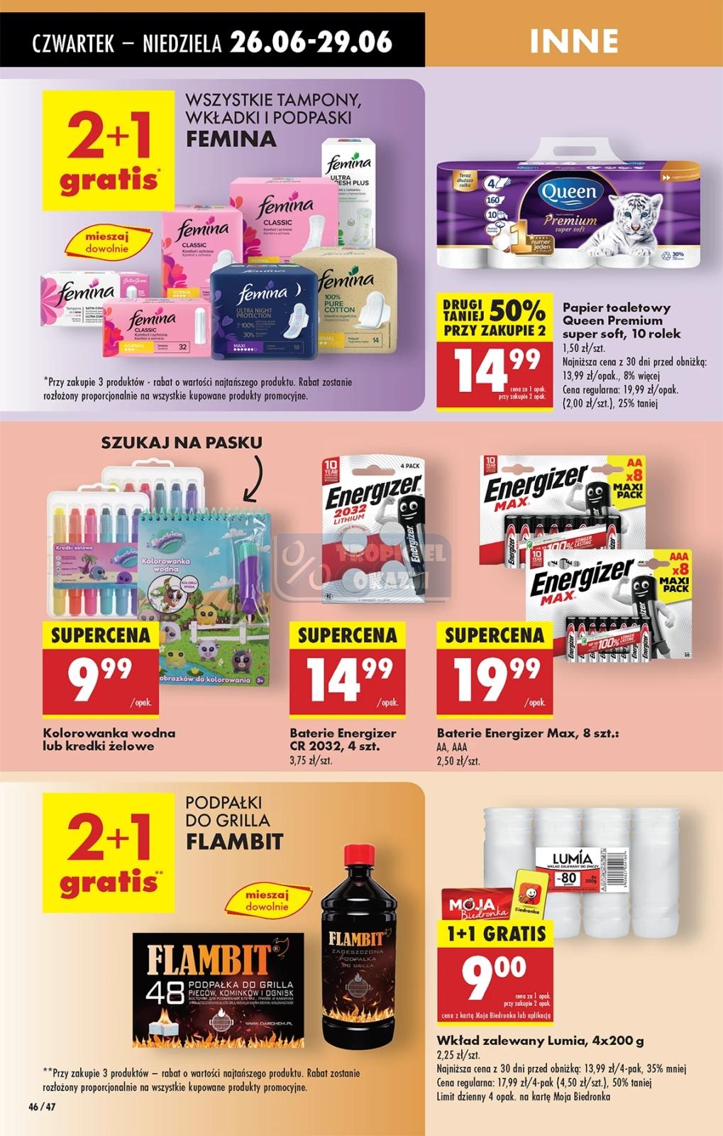Gazetka promocyjna Biedronka str. 60