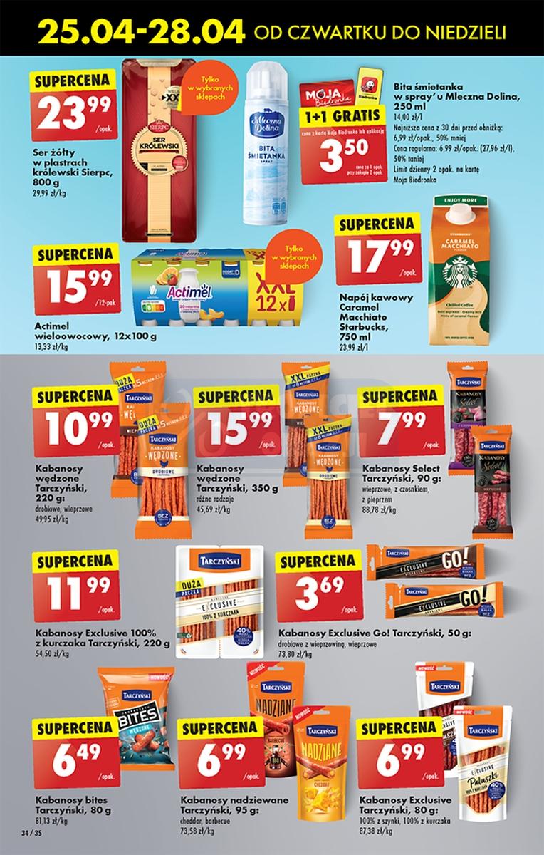 Gazetka promocyjna Biedronka str. 34