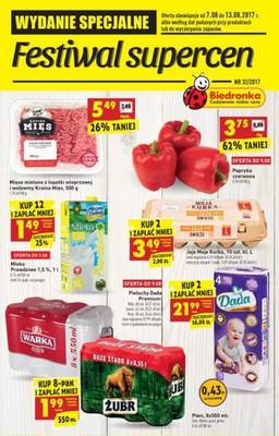 Festiwal super cen od 07.08.2017