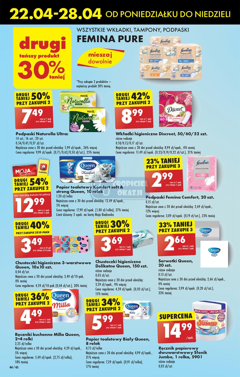 Gazetka promocyjna Biedronka str. 44