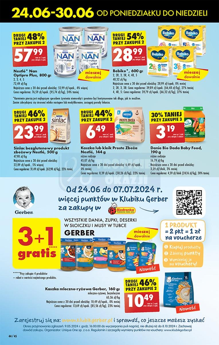 Gazetka promocyjna Biedronka str. 44