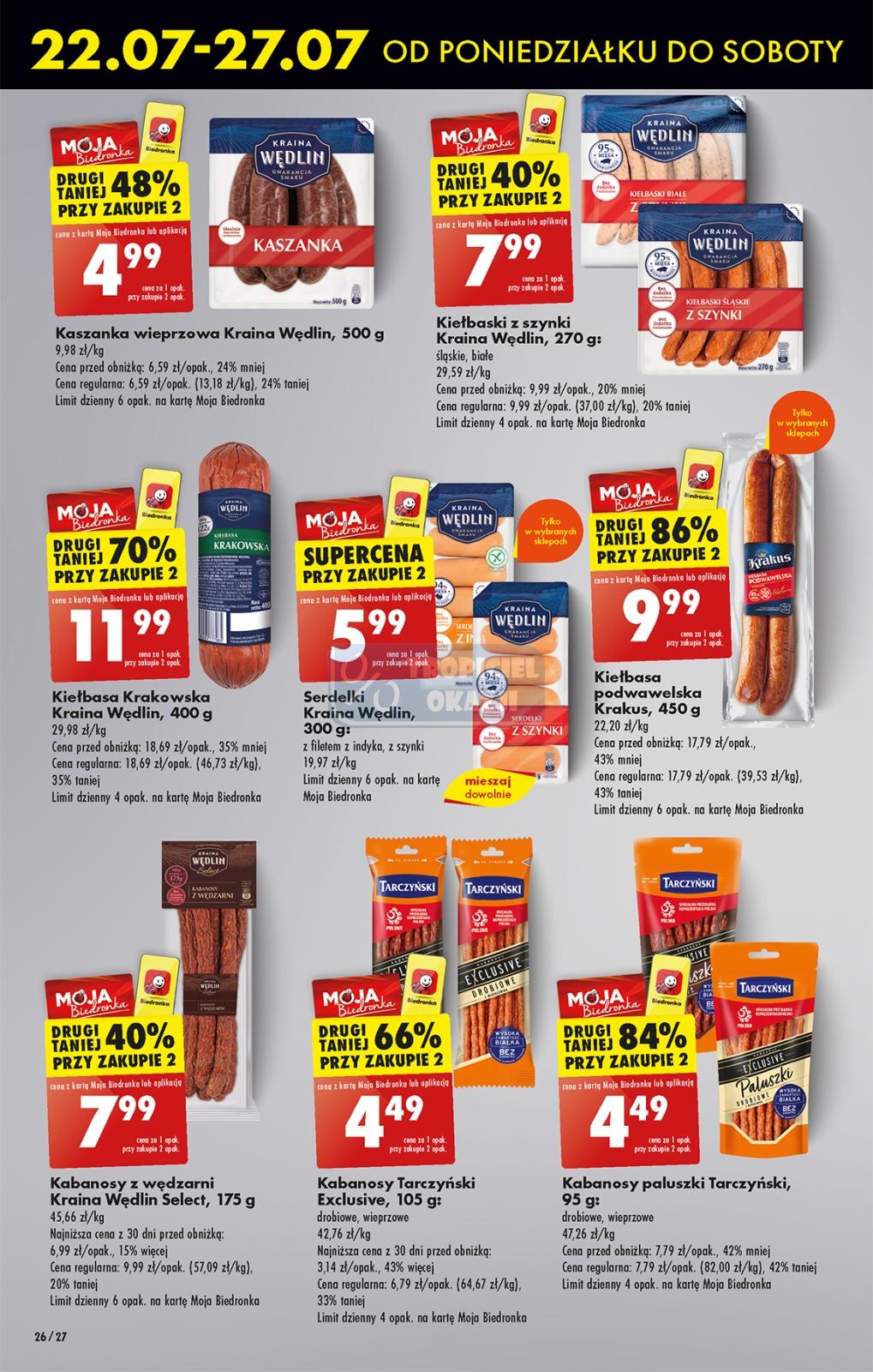 Gazetka promocyjna Biedronka str. 26