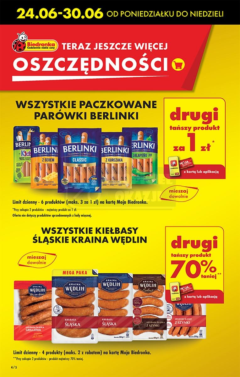 Gazetka promocyjna Biedronka str. 4