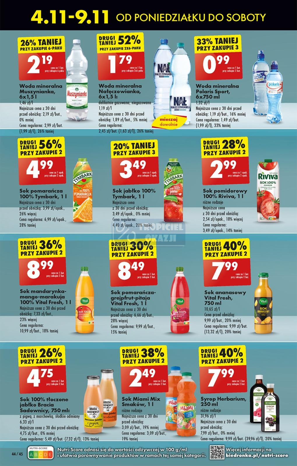 Gazetka promocyjna Biedronka str. 44