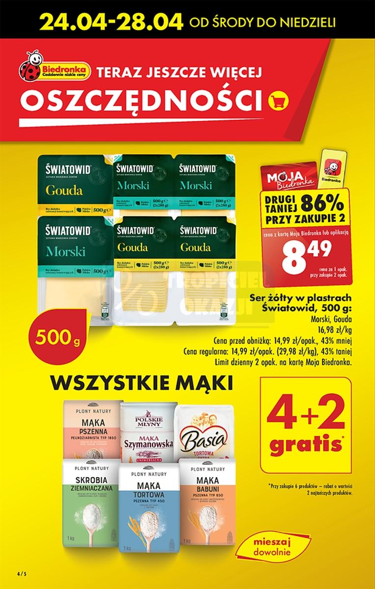 Gazetka promocyjna Biedronka str. 4