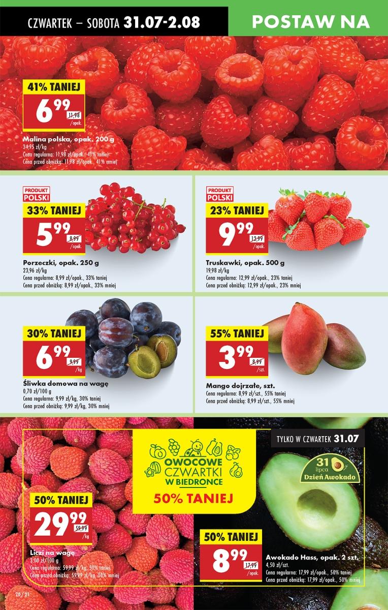 Gazetka promocyjna Biedronka str. 20
