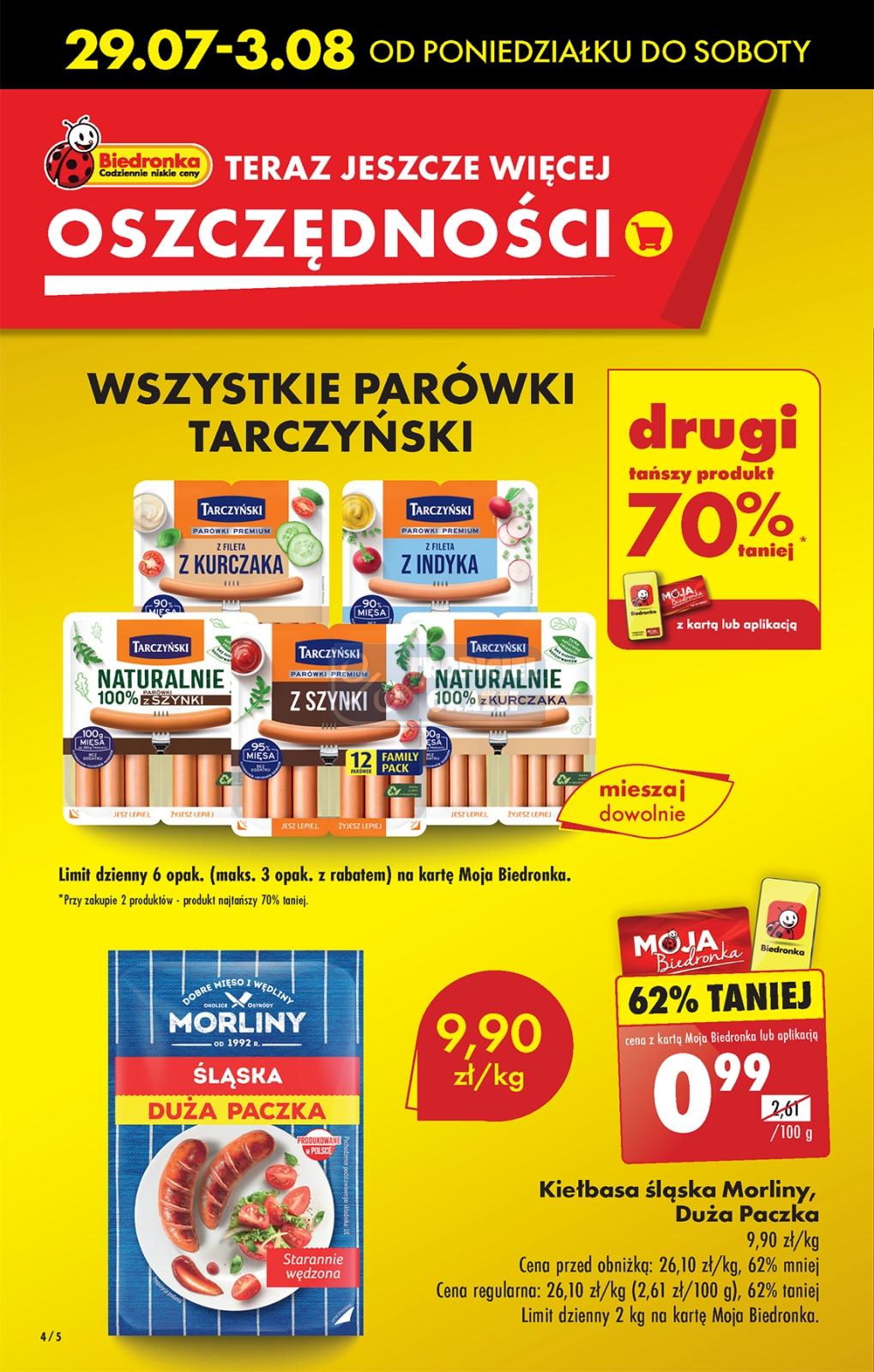 Gazetka promocyjna Biedronka str. 4