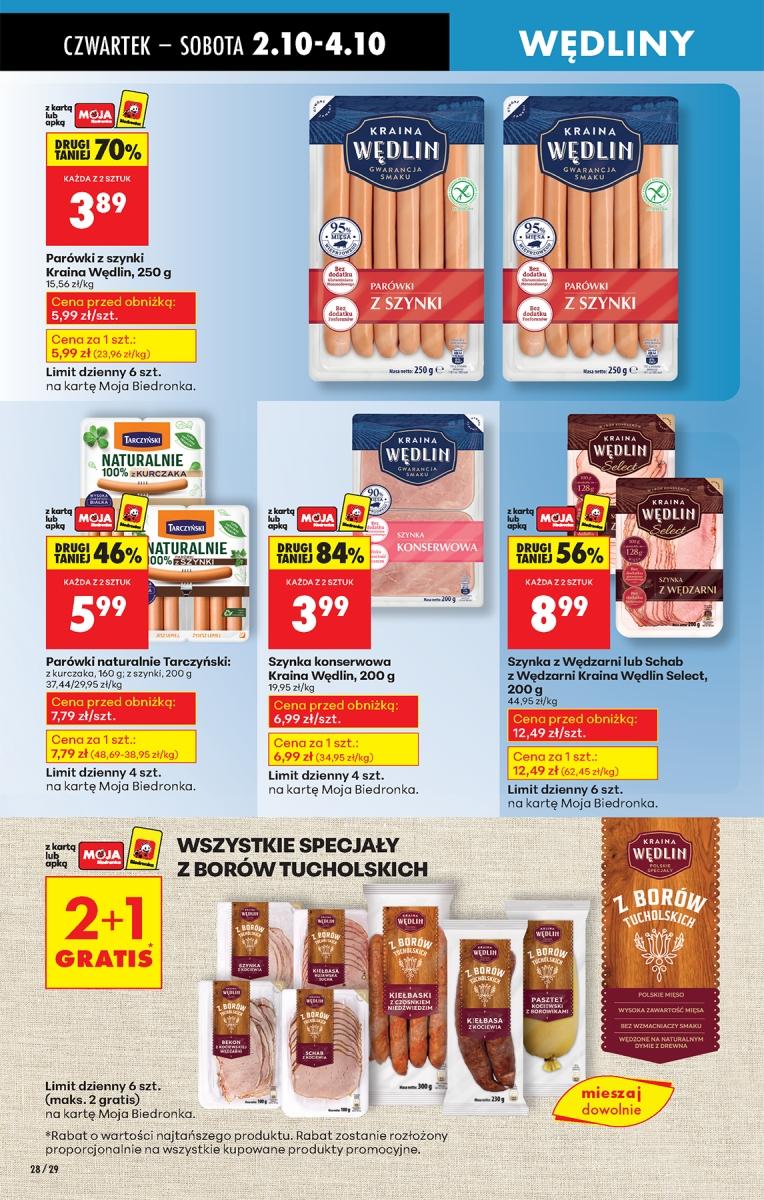 Gazetka promocyjna Biedronka str. 28