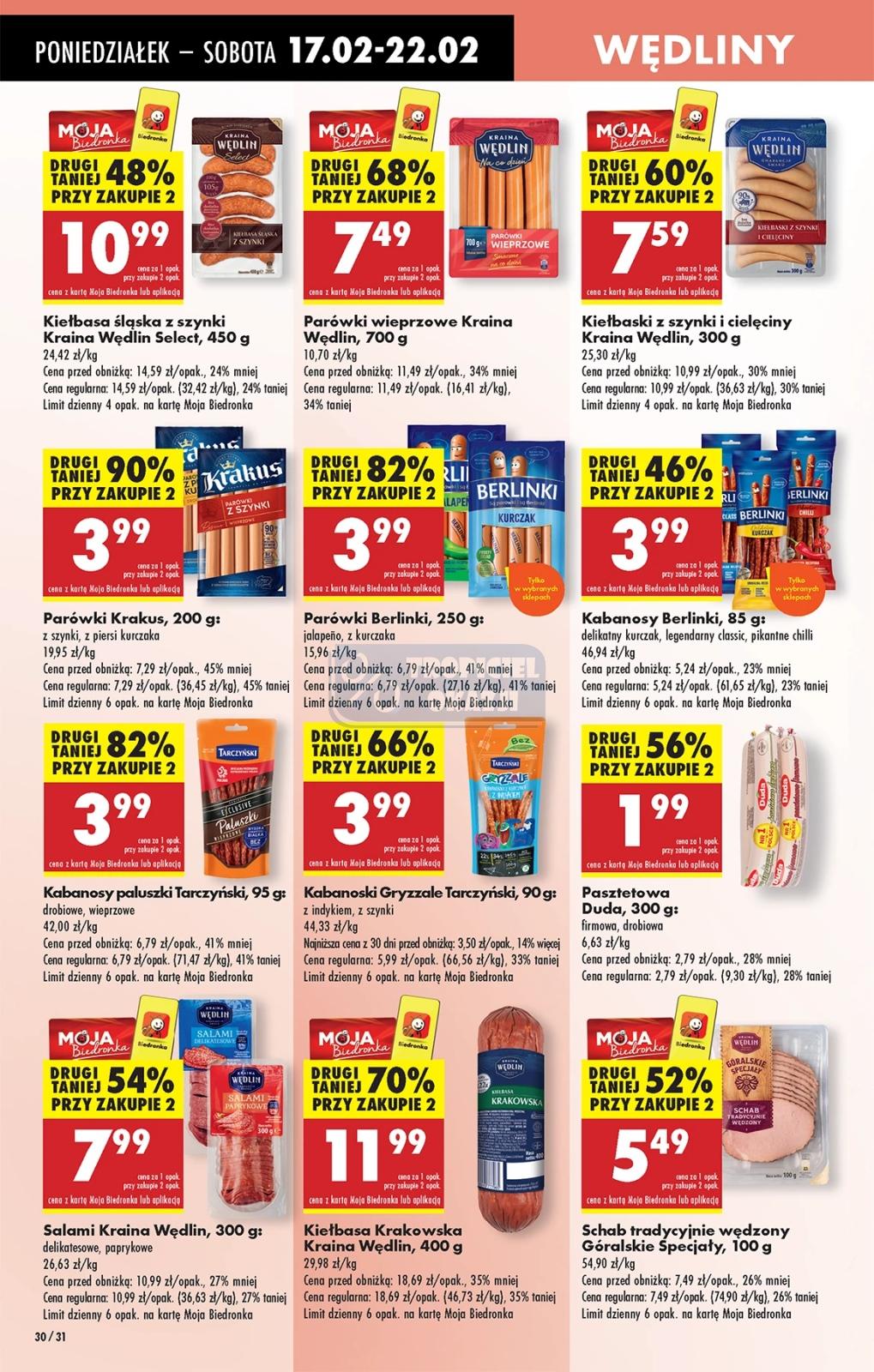 Gazetka promocyjna Biedronka str. 30