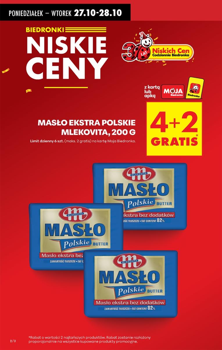 Gazetka promocyjna Biedronka str. 2