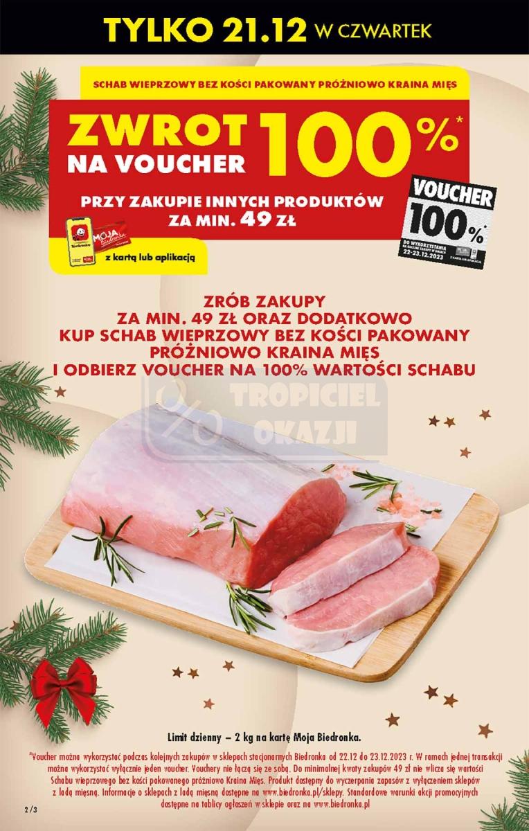 Gazetka promocyjna Biedronka str. 2