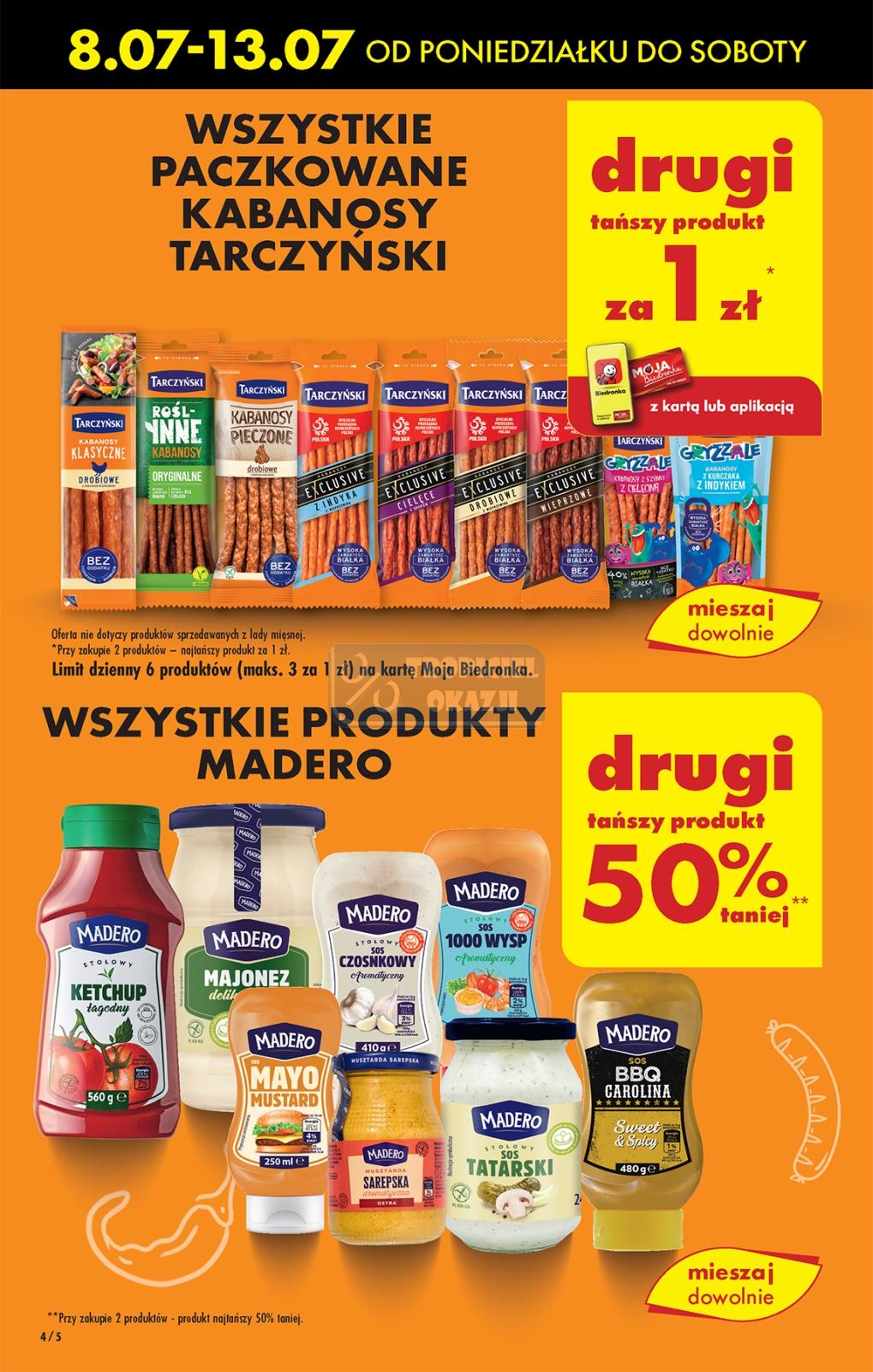 Gazetka promocyjna Biedronka str. 4