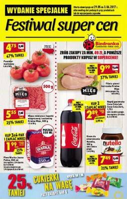 Festiwal super cen od 29.05.2017