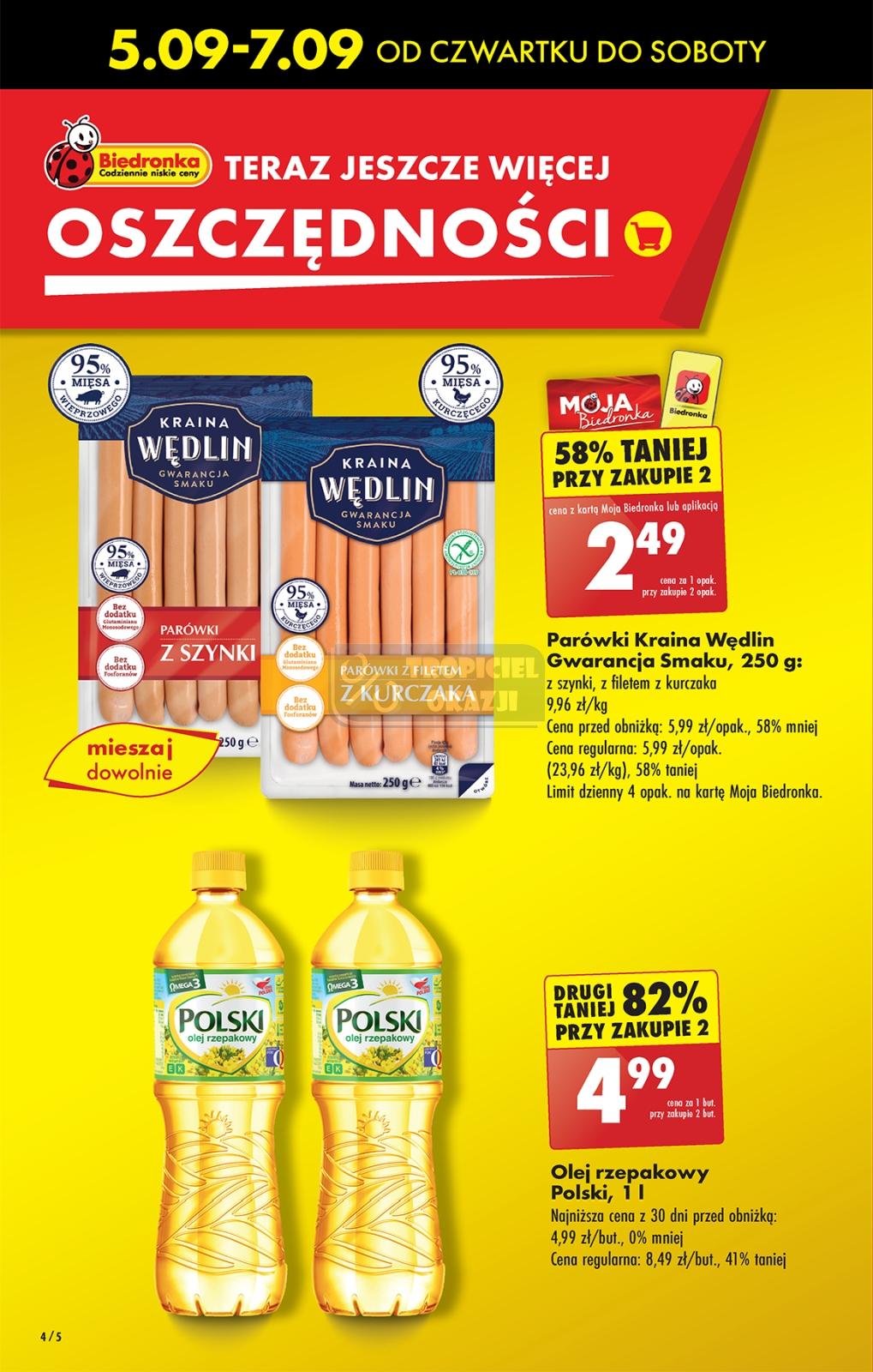 Gazetka promocyjna Biedronka str. 4