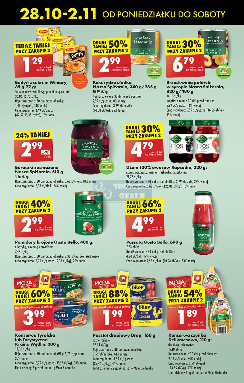 Gazetka promocyjna Biedronka str. 39