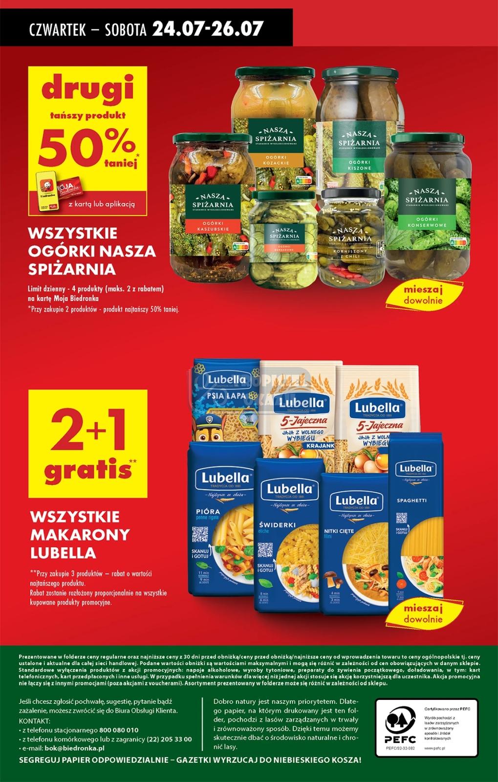 Gazetka promocyjna Biedronka str. 72