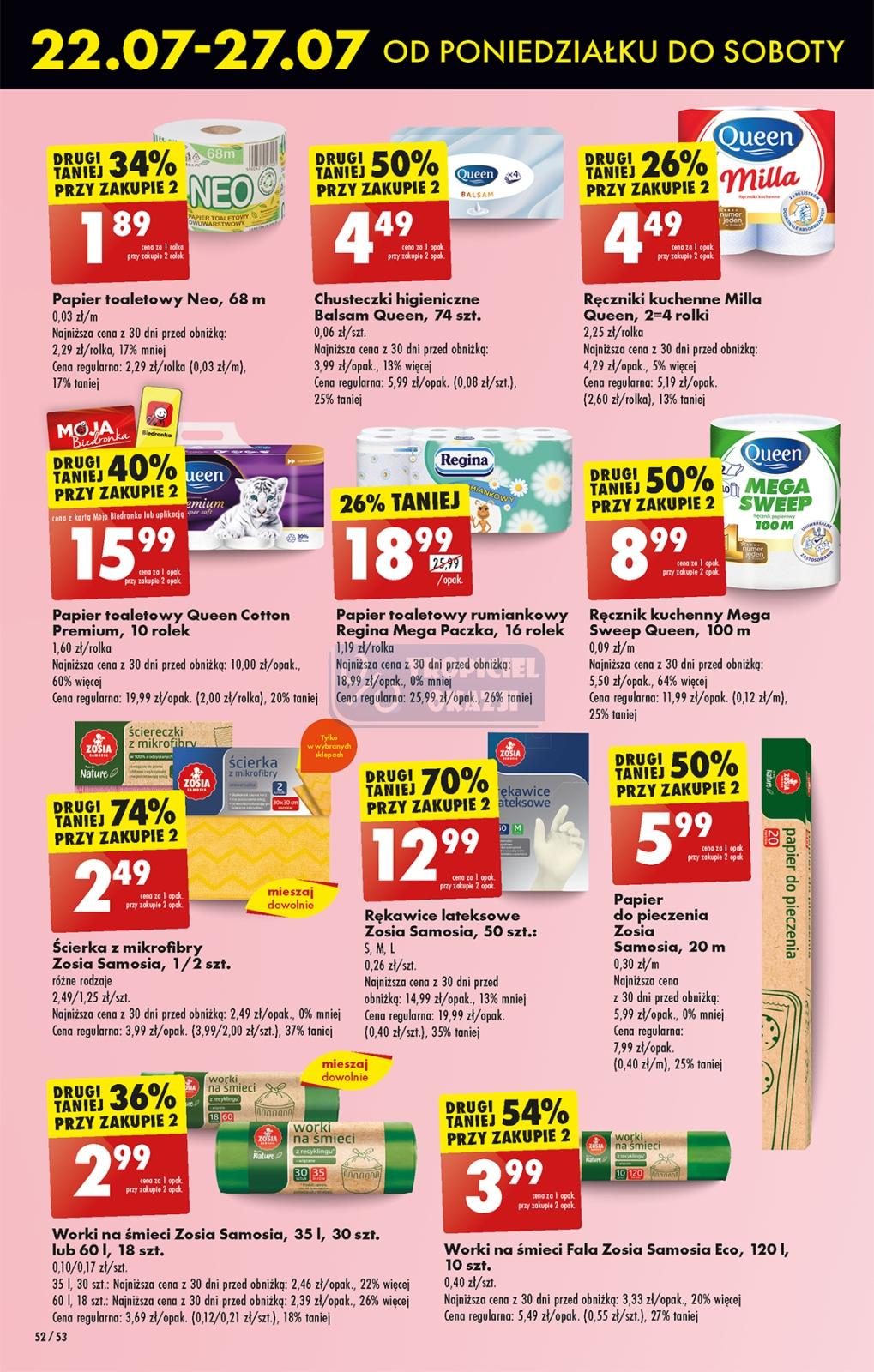 Gazetka promocyjna Biedronka str. 52