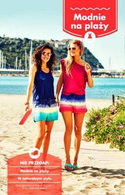 modnie na plaży