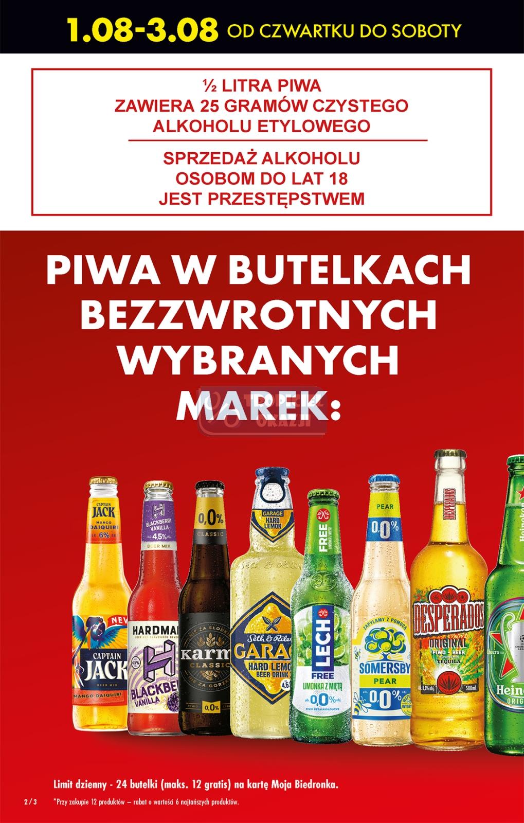 Gazetka promocyjna Biedronka str. 2