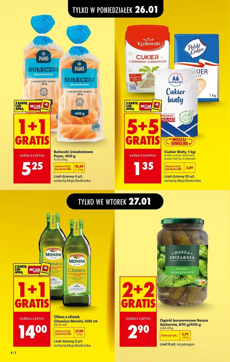 Gazetka promocyjna Biedronka str. 4