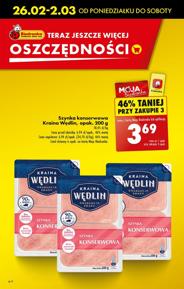 Gazetka promocyjna Biedronka str. 6